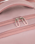 zíperes metálicos alta resistência mochila bella acabamento premium deslizamento suave durável mochila feminina qualidade superior