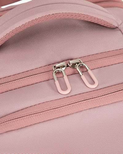 zíperes metálicos alta resistência mochila bella acabamento premium deslizamento suave durável mochila feminina qualidade superior