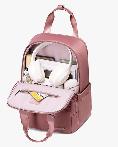 smart organizer pro mochila veneza painel interno celular canetas powerbank chaves documentos organização completa mochila feminina multifuncional