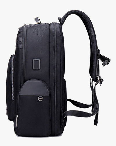 mochila ezotc-x lateral preta 48x30x20cm estrutura firme não empapa não perde forma poliéster 1680d resistente anos uso intenso executiva masculina premium corporativa