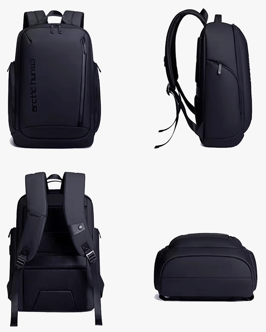 mochila gran turismo levatte ambiente executivo corporativo profissional masculino premium 35 litros notebook 15.6 mochila sofisticada robusta