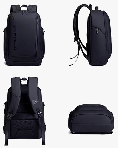 mochila gran turismo levatte ambiente executivo corporativo profissional masculino premium 35 litros notebook 15.6 mochila sofisticada robusta