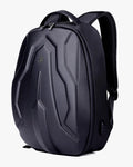 mochila executiva semi-rígida guardian levatte preta notebook 15.6 usb antifurto zíper ykk impermeável anti-riscos estrutura mantém forma mesmo vazia design moderno resistente masculina