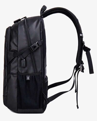 mochila hybrid preta ângulo 37 litros poliéster resistente mochila executiva masculina urbana notebook 15.6 corporativa