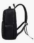 mochila magnum lateral poliéster alta resistência zíper metálico premium mochila executiva durável robusta qualidade acabamento sofisticado