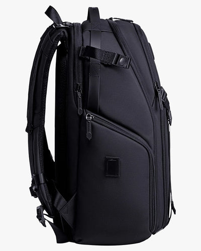 mochila photographer x lateral preta 50x33x20cm 2.7kg poliéster 1680d hydroshield pro impermeável mochila fotográfica profissional resistente durável