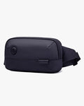 shoulder bag transversal impermeável planner levatte preta 7 litros 0.6kg poliéster resistente bolsa crossbody tiracolo discreta profissional trabalho
