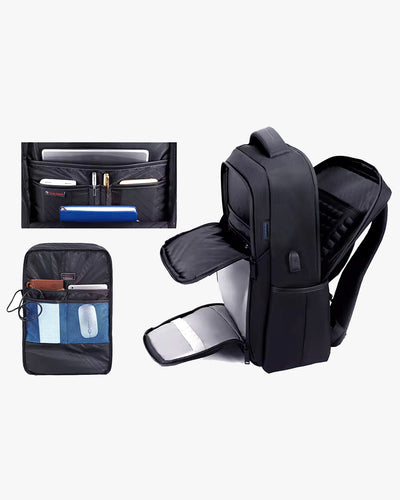 interior mochila raiden divisórias internas funcionais celular documentos chaveiro acessórios acesso rápido organização essencial sem excesso mochila executiva