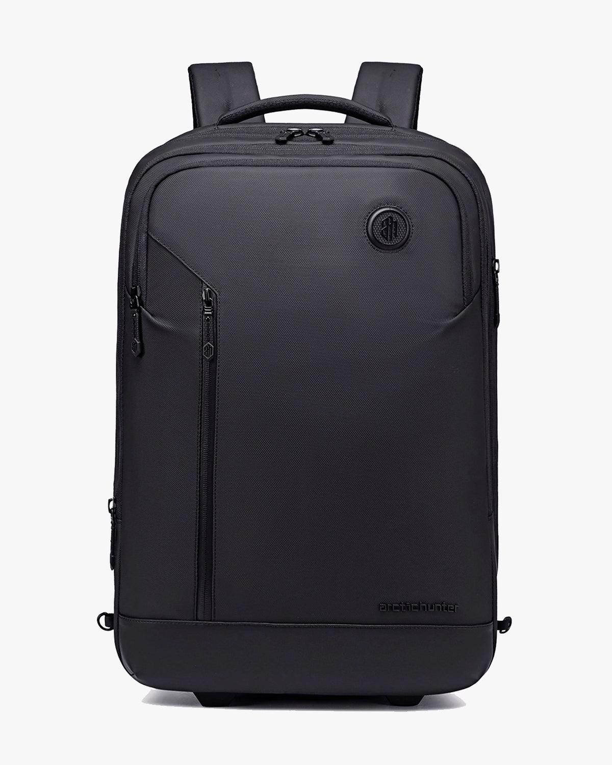 mochila de viagem com rodinhas executiva route one levatte 17.3 polegadas mochila 3 em 1 mala de rodinhas preta mochila profissional trabalho viagem negócios