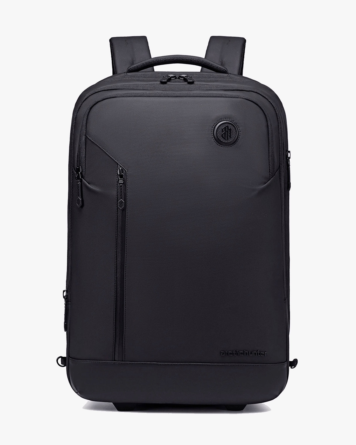 mochila de viagem com rodinhas executiva route one levatte 17.3 polegadas mochila 3 em 1 mala de rodinhas preta mochila profissional trabalho viagem negócios