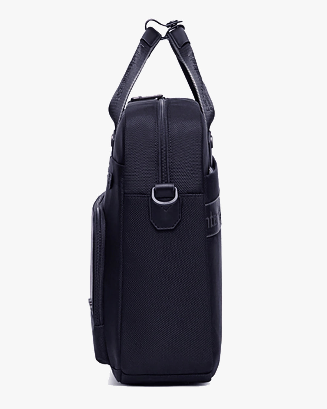 pasta super business lateral preta poliéster premium estruturada 30x40x12cm design executivo elegante masculina profissional corporativa
