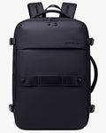 mochila executiva 3 em 1 xtreme levatte notebook 15.6 preta expansível impermeável mochila trabalho viagem urbana masculina corporativa mochila profissional resistente