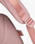 bolso lateral elástico garrafa guarda-chuva mochila bella acesso sem tirar costas mochila feminina prática dia a dia