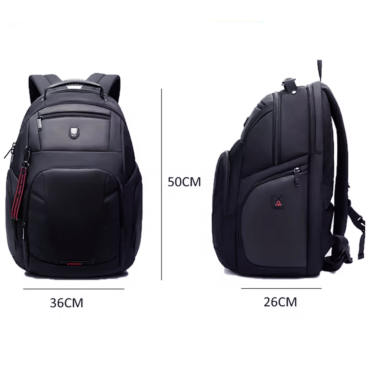 mochila executiva urbana polaris levatte preta notebook 15.6 material resistente alta qualidade design elegante masculina corporativa trabalho dia a dia profissional leve durável