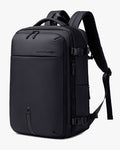 mochila air vacuum lateral expansível vácuo tecido à prova d'água zíper YKK mochila viagem executiva leve confortável resistente durável