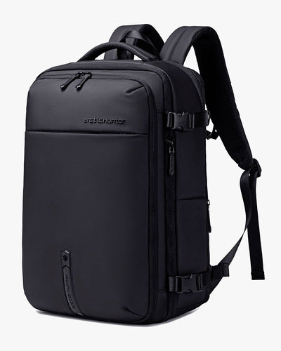 mochila air vacuum lateral expansível vácuo tecido à prova d'água zíper YKK mochila viagem executiva leve confortável resistente durável