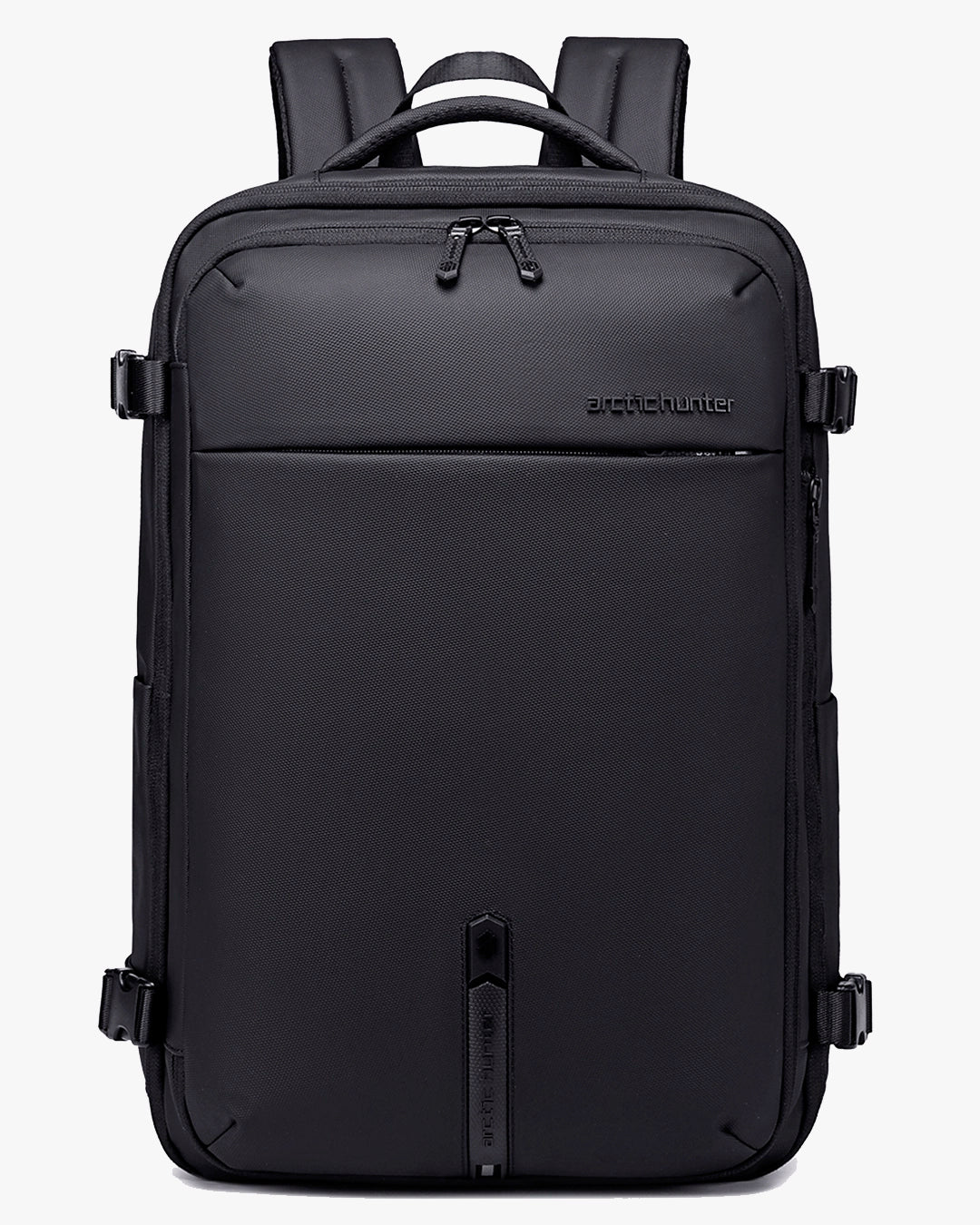 mochila de viagem expansível 50l compressão vácuo air vacuum levatte preta mochila carry-on bagagem de mão impermeável anti-riscos mochila executiva nômade digital