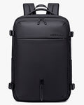 mochila de viagem expansível 50l compressão vácuo air vacuum levatte preta mochila carry-on bagagem de mão impermeável anti-riscos mochila executiva nômade digital
