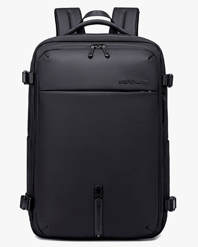 mochila de viagem expansível 50l compressão vácuo air vacuum levatte preta mochila carry-on bagagem de mão impermeável anti-riscos mochila executiva nômade digital