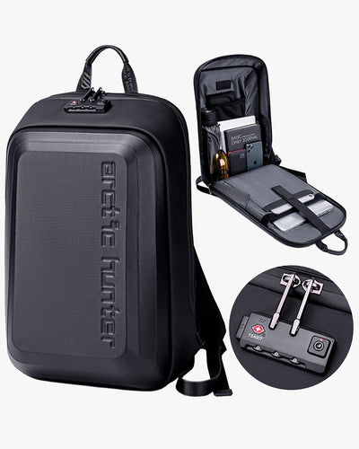 Mochila Antifurto Executiva Reforçada Com Trava TSA Modelo Pro Hunter