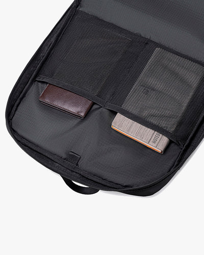 compartimento acessórios mochila air vacuum porta caneta chaveiro integrado celular bolsos organizados mochila multifuncional viagem