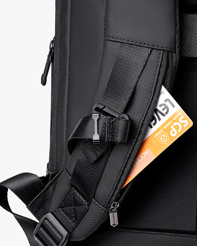 costado mochila air vacuum acolchoado ventilação ergonômico viagem longa conforto alças ajustáveis reforçadas respirável