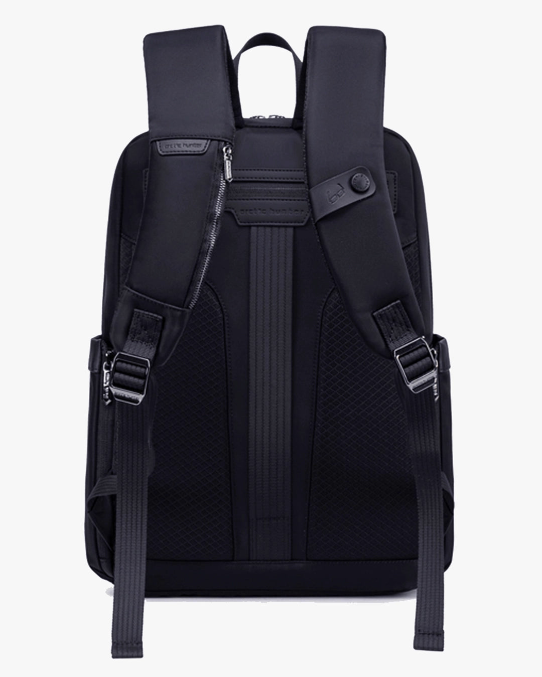 alças ergonômicas ajustáveis reforçadas mochila axis costas acolchoadas ventilação conforto prolongado mochila executiva leve urbana
