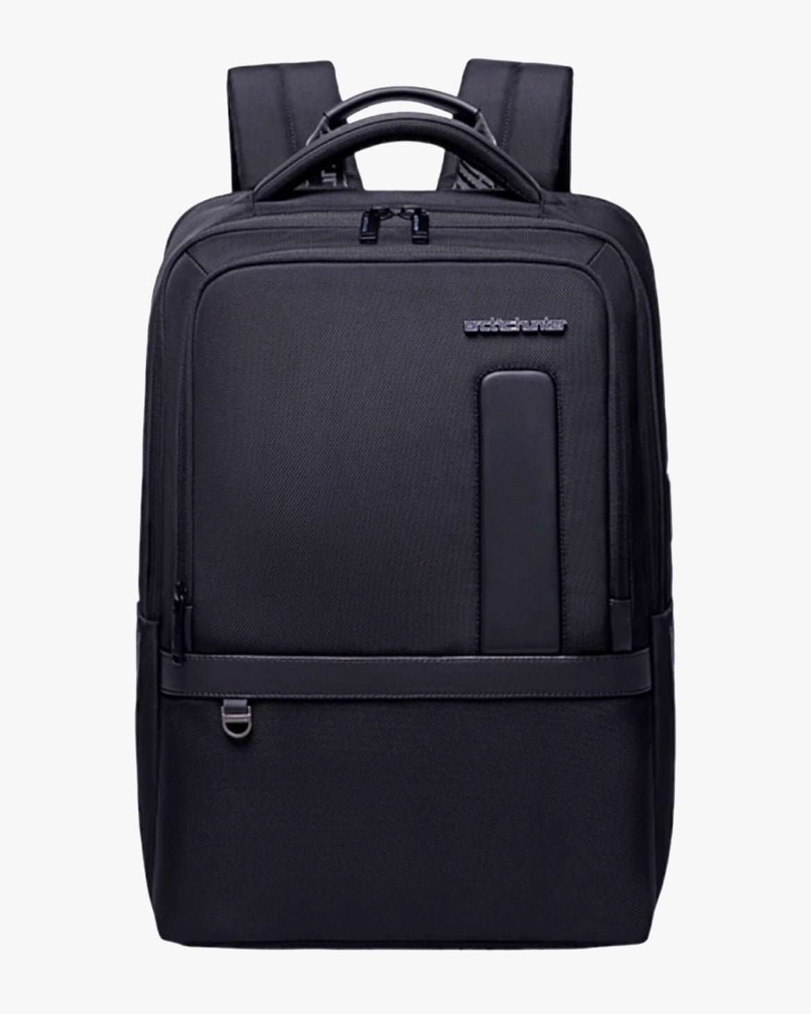 mochila executiva expansível expand levatte preta 30 litros notebook 15.6 usb impermeável poliéster 1680d trabalho viagem masculina leve elegante