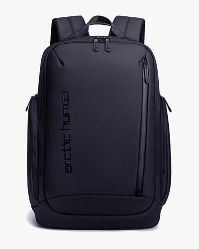 mochila executiva premium gran turismo levatte preta 35 litros notebook 15.6 usb 4 compartimentos poliéster 1680d impermeável trabalho viagem masculina robusta
