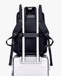 alças ajustáveis reforçadas mochila harvey acoplamento mala viagem rodinhas aeroporto mãos livres 37 litros 1.8kg executiva masculina bagagem de mão carry-on