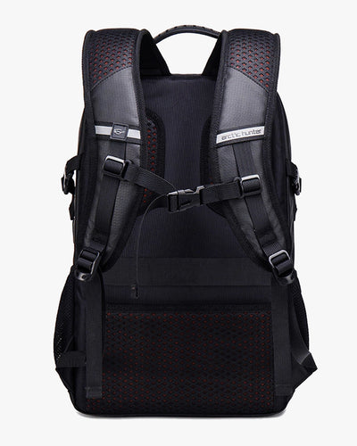 costado airflow respirável canais ventilação mochila hybrid conforto uso prolongado cargas pesadas 37 litros trava peitoral