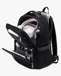mochila executiva magnum levatte design executivo 4 compartimentos preta mochila trabalho viagem negócios profissional