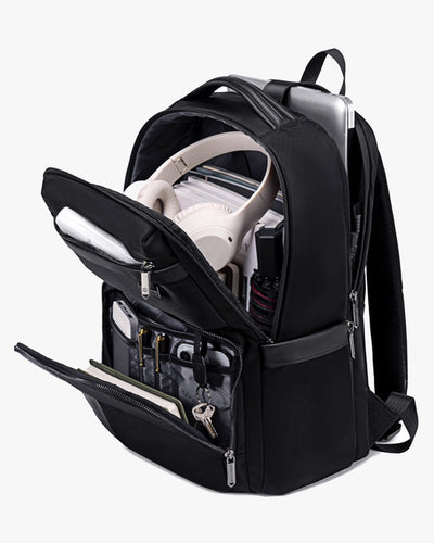 mochila executiva magnum levatte design executivo 4 compartimentos preta mochila trabalho viagem negócios profissional