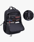interior mochila space 3 compartimentos divisórias celular canetas documentos chaveiro integrado organização completa mochila executiva tudo lugar certo