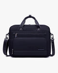 pasta executiva premium super business levatte preta 20 litros 1.2kg notebook 15.6 4 compartimentos couro texturizado autoridade reunião negócios corporativa masculina