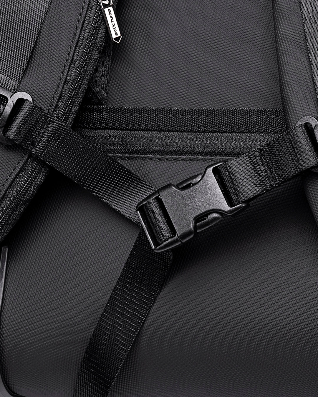 fivela peitoral trava mochila route one ajustável distribuição peso conforto mochila executiva ergonômica estável