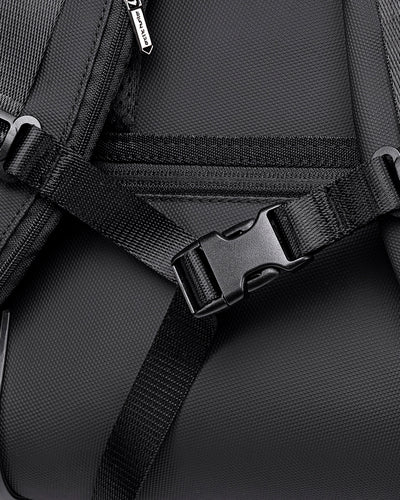 fivela peitoral trava mochila route one ajustável distribuição peso conforto mochila executiva ergonômica estável