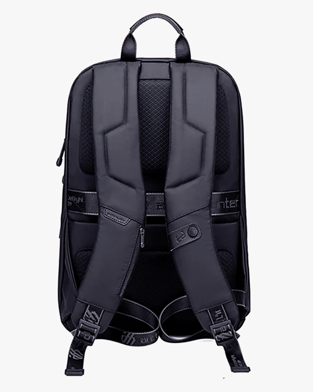 costas mochila eminence alças ergonômicas acolchoadas ajustáveis bolso antifurto traseiro oculto invisível inacessível terceiros posicionado painel costas passaporte documentos metrô aeroporto