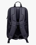costas mochila eminence alças ergonômicas acolchoadas ajustáveis bolso antifurto traseiro oculto invisível inacessível terceiros posicionado painel costas passaporte documentos metrô aeroporto