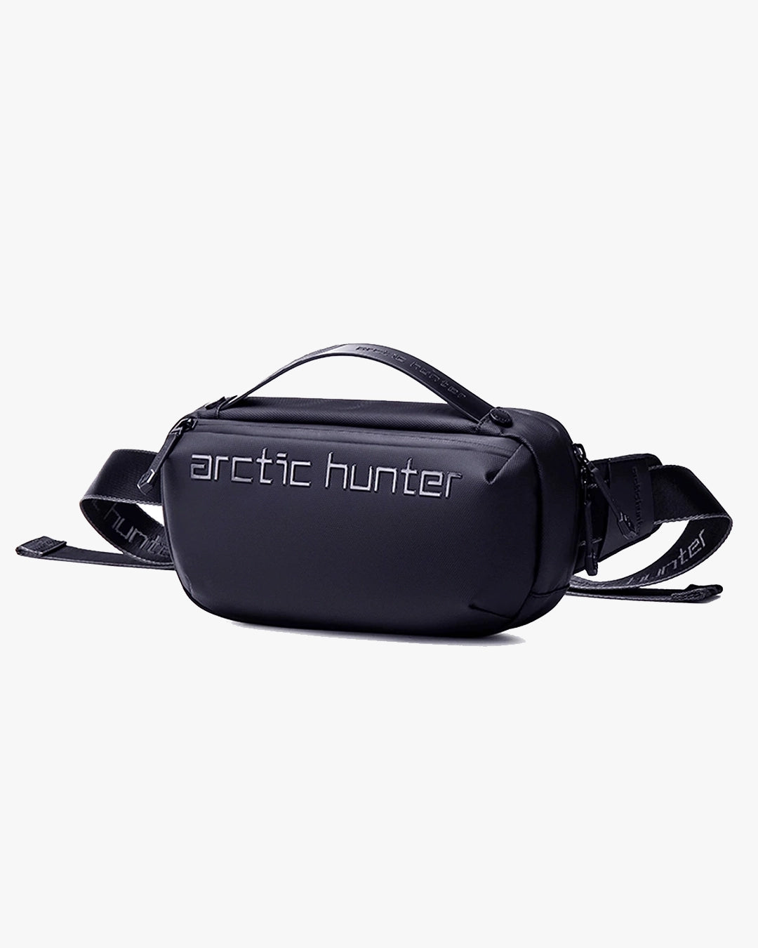 shoulder bag ultraleve hiker levatte preta 5 litros 0.4kg oxford resistente água antifurto fivela tática bolsa transversal compacta leve urbana academia viagem masculina minimalista carregue só o essencial