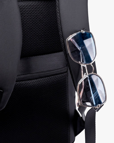 suporte óculos alça mochila vertex encaixe rápido acessório executivo mochila urbana praticidade mochila inteligente funcional