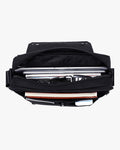 interior bolsa aspect divisória acolchoada notebook 15.6 tablet documentos canetas celular carteira chaveiro trava organização total executiva