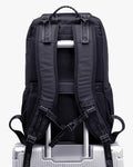 travelfit strap alça traseira deslizante mochila drifter encaixe haste mala rodinhas estabilidade mãos livres aeroporto terminal viagem negócios bagagem mão aprovada
