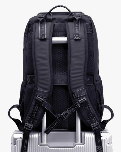 travelfit strap alça traseira deslizante mochila drifter encaixe haste mala rodinhas estabilidade mãos livres aeroporto terminal viagem negócios bagagem mão aprovada