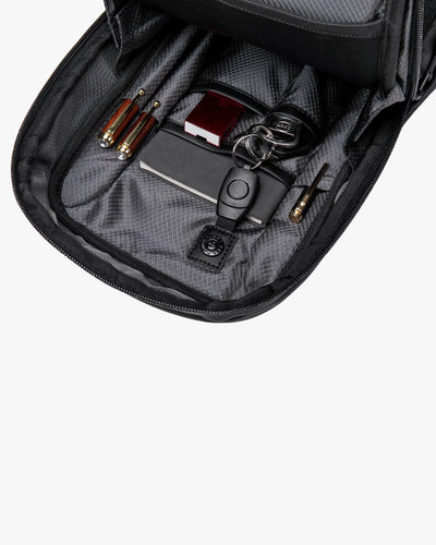 2 compartimentos independentes huepack divisórias tablet carteira documentos porta-chaveiro integrado organização inteligente shoulder bag urbana tudo lugar certo