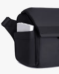 shoulder bag l-device lateral preta 30x40x12cm 0.9kg poliéster 1680d resistente água bolsa câmera fotógrafo videomaker discreta elegante