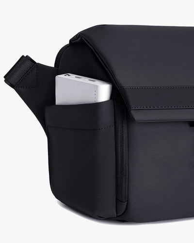 shoulder bag l-device lateral preta 30x40x12cm 0.9kg poliéster 1680d resistente água bolsa câmera fotógrafo videomaker discreta elegante