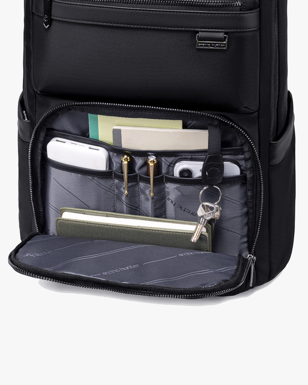 bolso lateral acesso rápido celular mochila magnum sem abrir compartimento principal transporte reunião praticidade