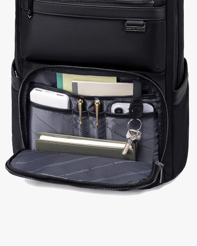 bolso lateral acesso rápido celular mochila magnum sem abrir compartimento principal transporte reunião praticidade