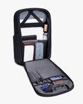 organização interna mochila stormer compartimentos otimizados chaveiro integrado porta celular divisórias funcionais mochila multifuncional organizada